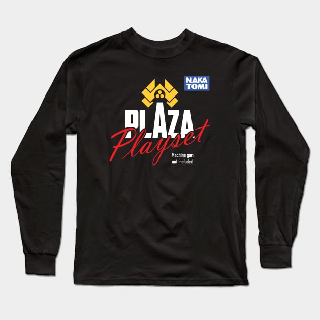 Plaza Playset Long Sleeve T-Shirt by TrulyMadlyGeekly